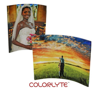 COLORLYTE CURVED ACRYLIC PANEL 8x10